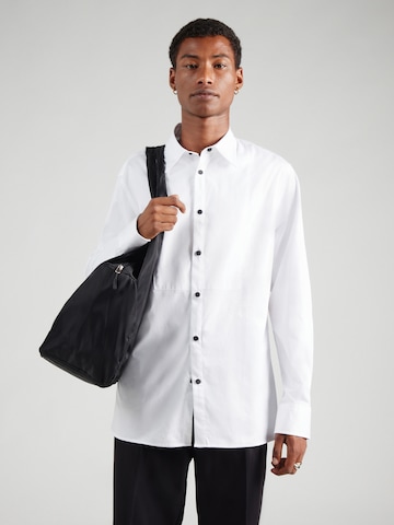 Regular fit Cămașă de la Karl Lagerfeld pe alb: față