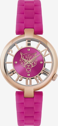 Plein Sport Analoog horloge ' TIGER LUXE ' in Roze: voorkant
