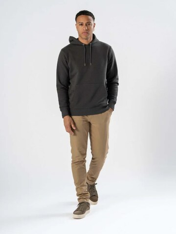 TEESHOPPEN Sweater ' Sweatshirt Hoodie ' in Grey