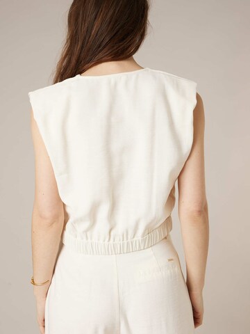 T-shirt 'MELICE' Deeluxe en blanc