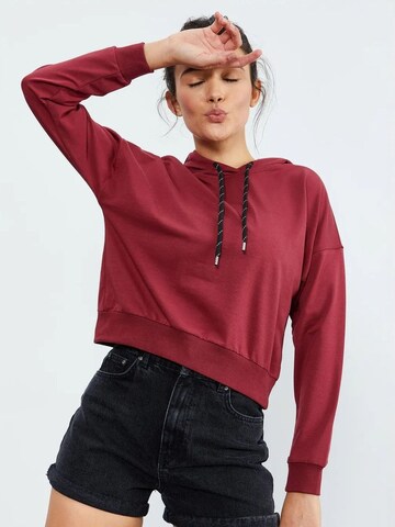 Tommy Life Sweatshirt 'Sweatshirts' in Red: front