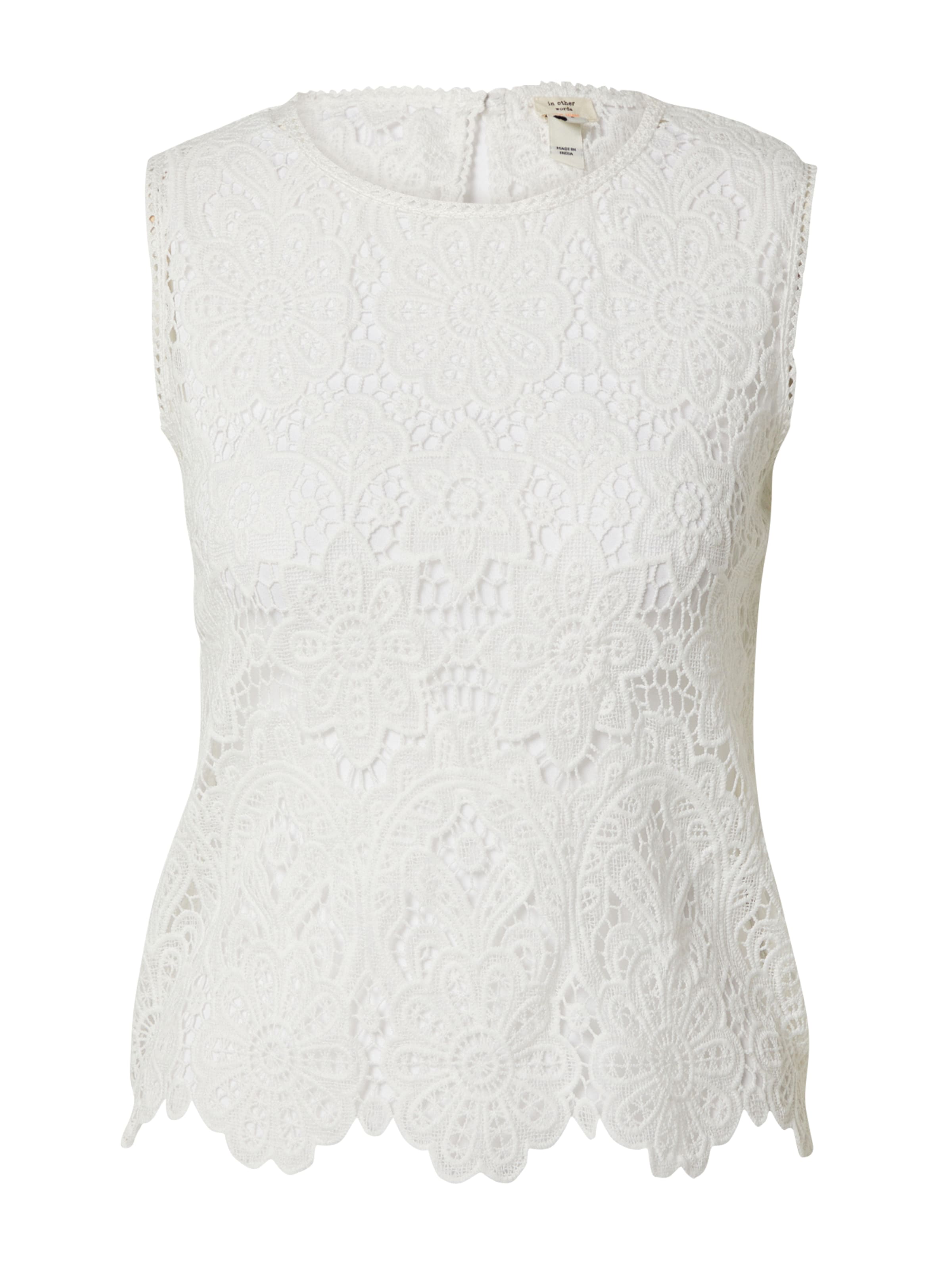River Island - Blusa em branco: frente