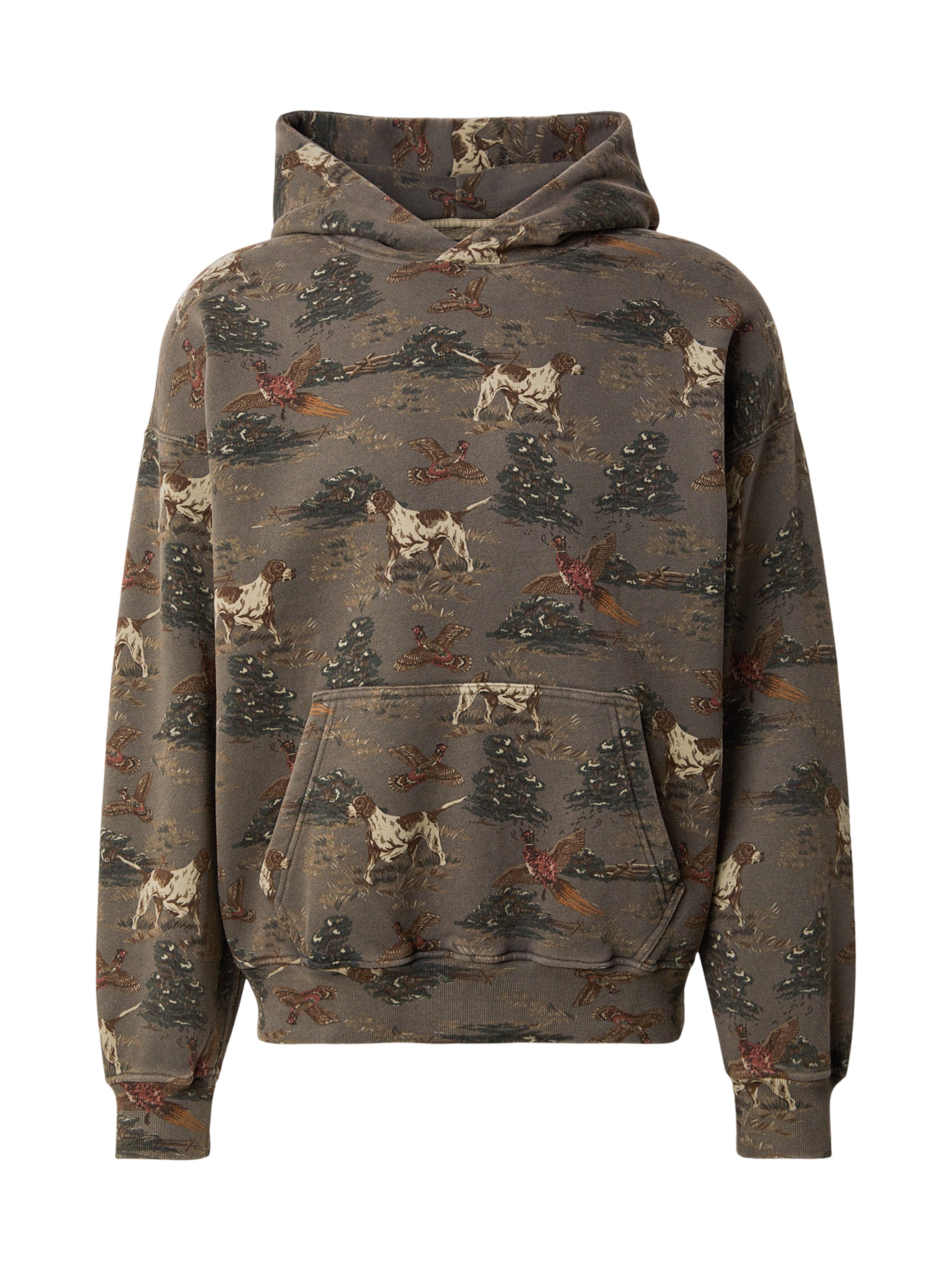 Abercrombie & Fitch Μπλούζα φούτερ 'ESSENTIAL' σε καφέ / χακί / έλατο / offwhite, Άποψη προϊόντος