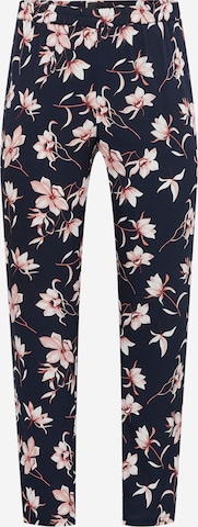 PIECES Curve Regular Broek 'LILIANA' in Blauw: voorkant