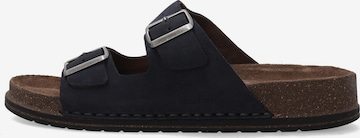 VENEZIA Pantolette in Blau: Vorderseite