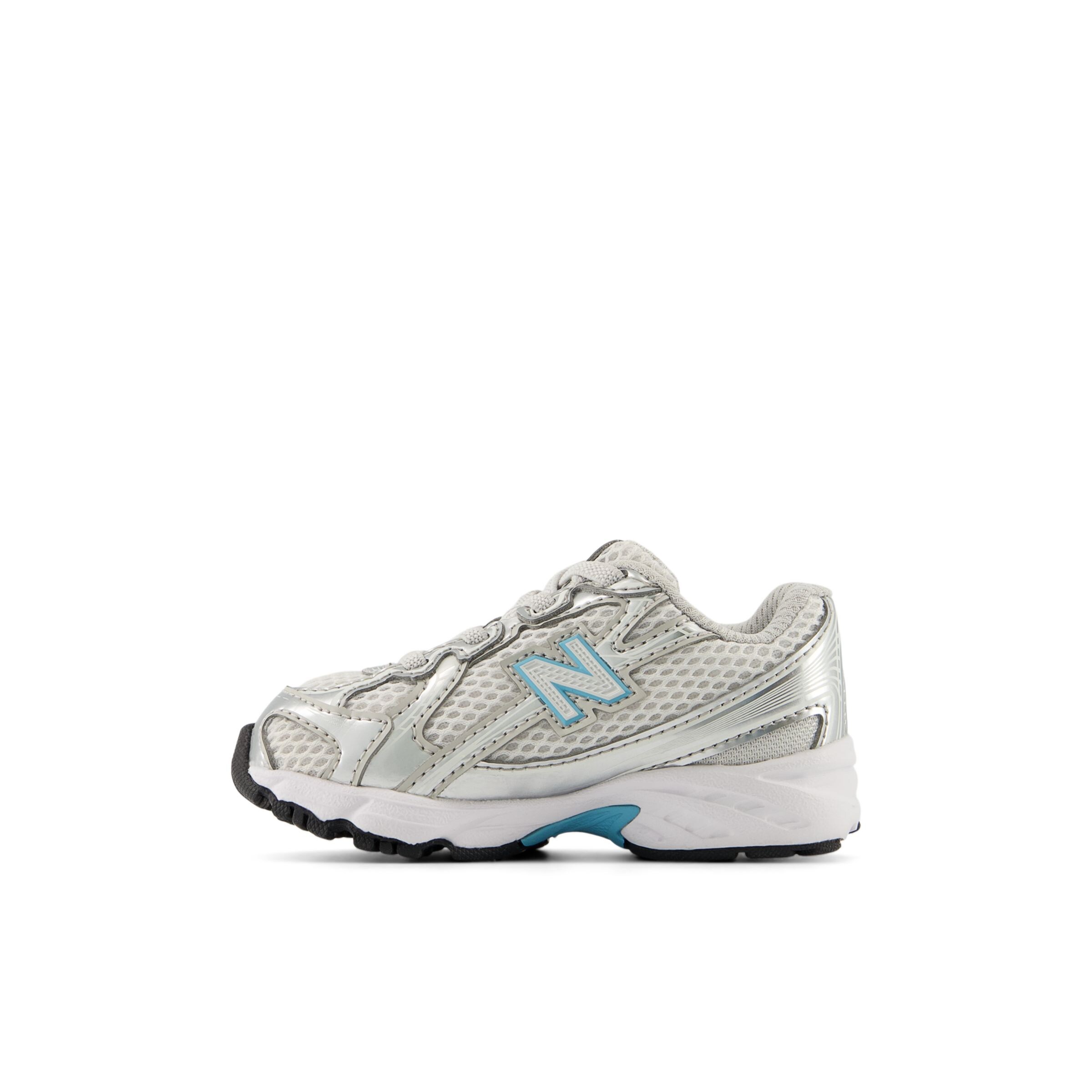 new balance Sneakers '740 Bungee Lace' in Grijs: voorkant