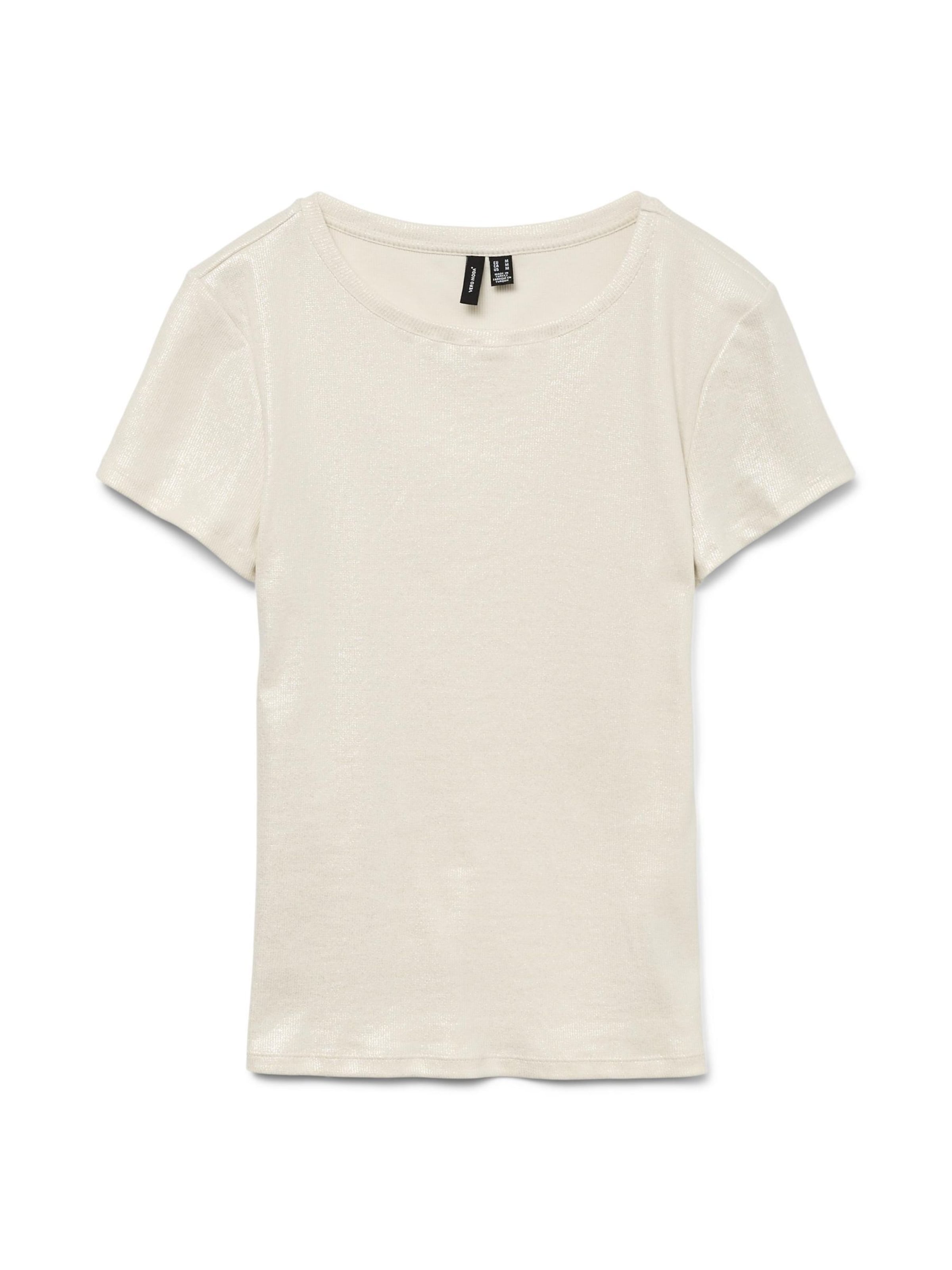 VERO MODA Shirt 'SINE' in Beige: voorkant
