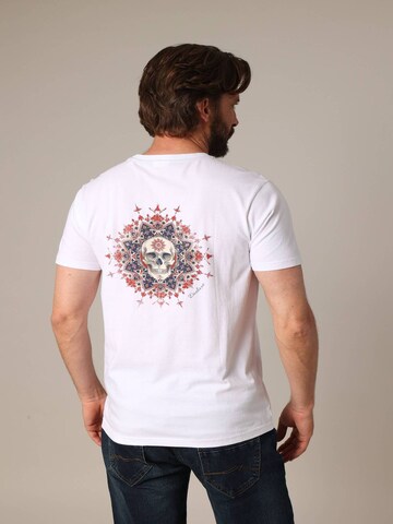 Deeluxe Shirt 'Mandou' in Wit: voorkant