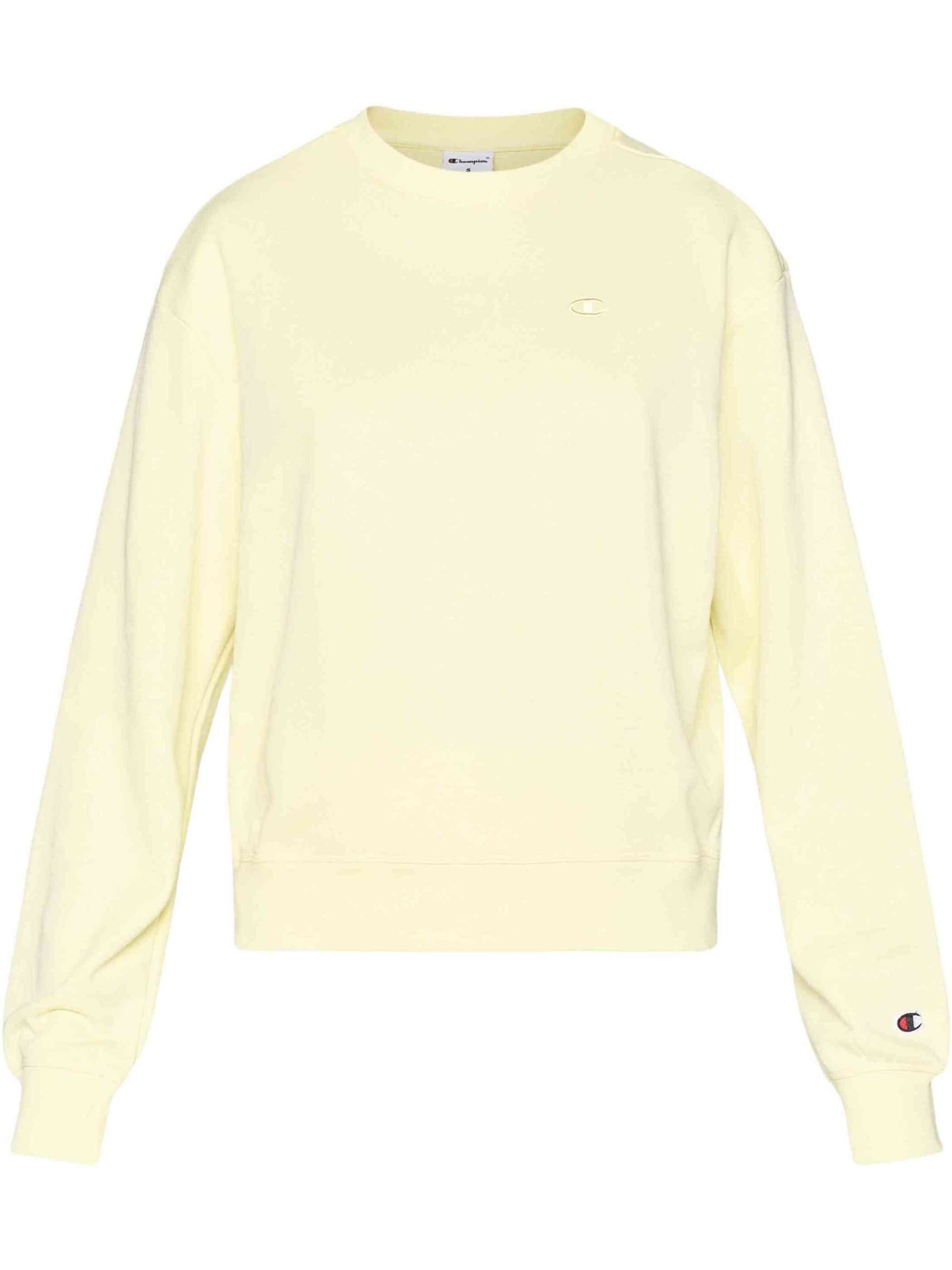 Pull-over de sport '118557-YS165' Champion -DO NOT USE- en jaune : devant