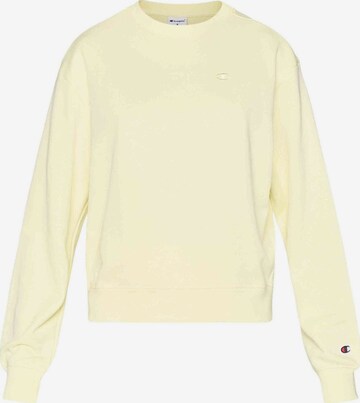 Pull-over de sport '118557-YS165' Champion -DO NOT USE- en jaune : devant