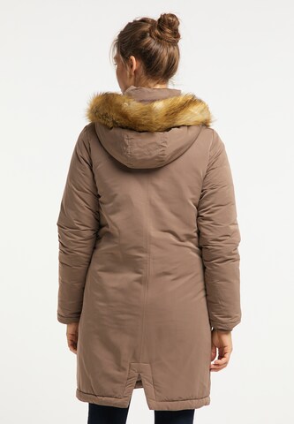 Usha Winter Coat in Brown