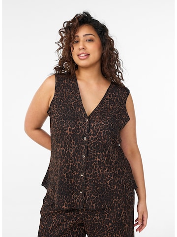 Top 'Vtalia' di Zizzi in marrone