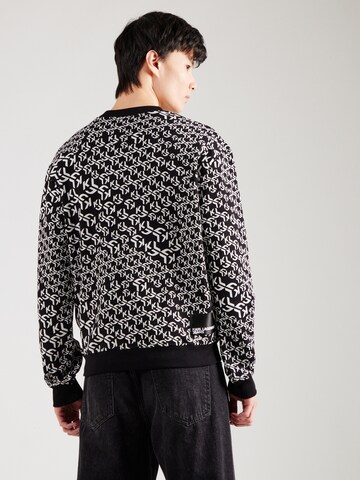 KARL LAGERFELD JEANS Sweatshirt in Schwarz: Rückseite