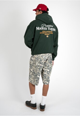 Prohibited Sweatshirt 'Modern Yuppie' in Groen