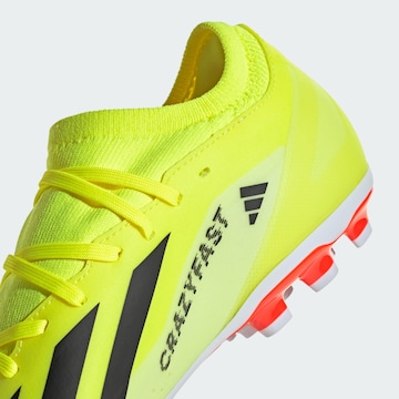 ADIDAS PERFORMANCE Soccer Cleats 'X Crazyfast League' in Yellow