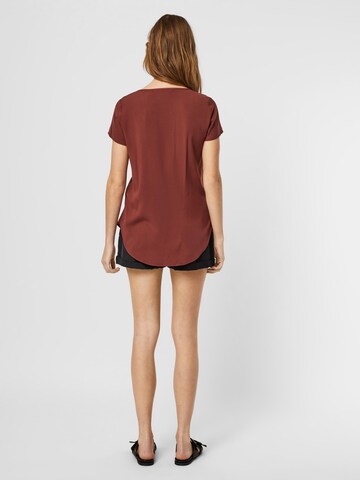 VERO MODA Shirt 'Becca' in Bruin