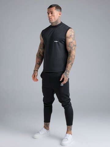 Maglietta di SikSilk in nero