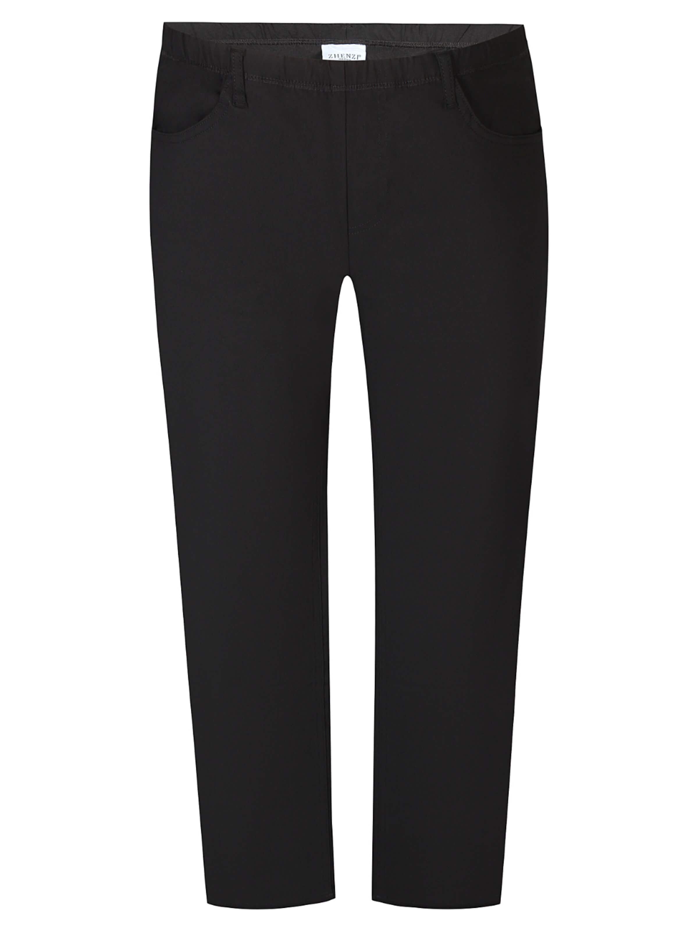 Zhenzi Pants 'Twist 209' in Black: front