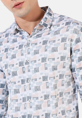 Campus Sutra Regular fit Button Up Shirt 'Sebastian' in Blue