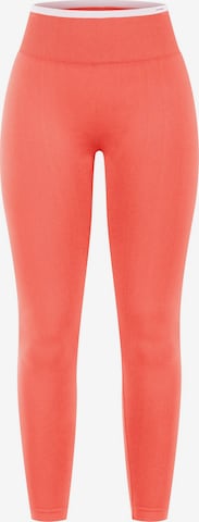 Smilodox Skinny Leggings in Pink: front