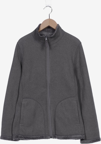 UNIQLO Sweatshirt & Zip-Up Hoodie in XL in Grey: front