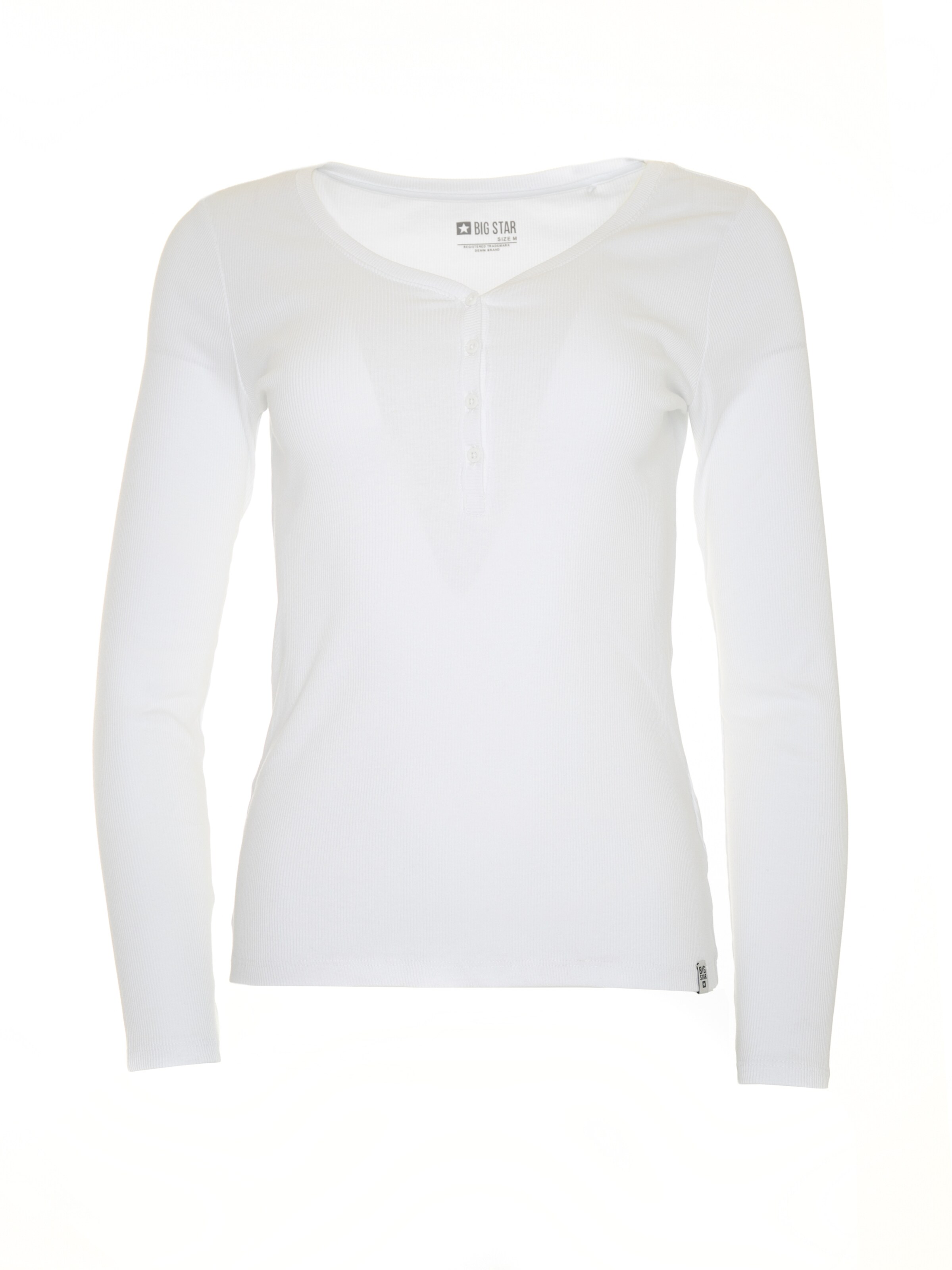 BIG STAR Shirt 'Nathalie' in White: front