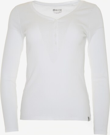 BIG STAR Shirt 'Nathalie' in White: front