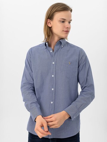 By Diess Collection Regular fit Skjorta i blå: framsida