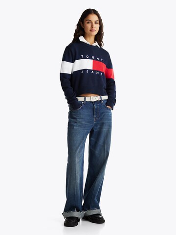 Tommy Jeans Pullover i blå