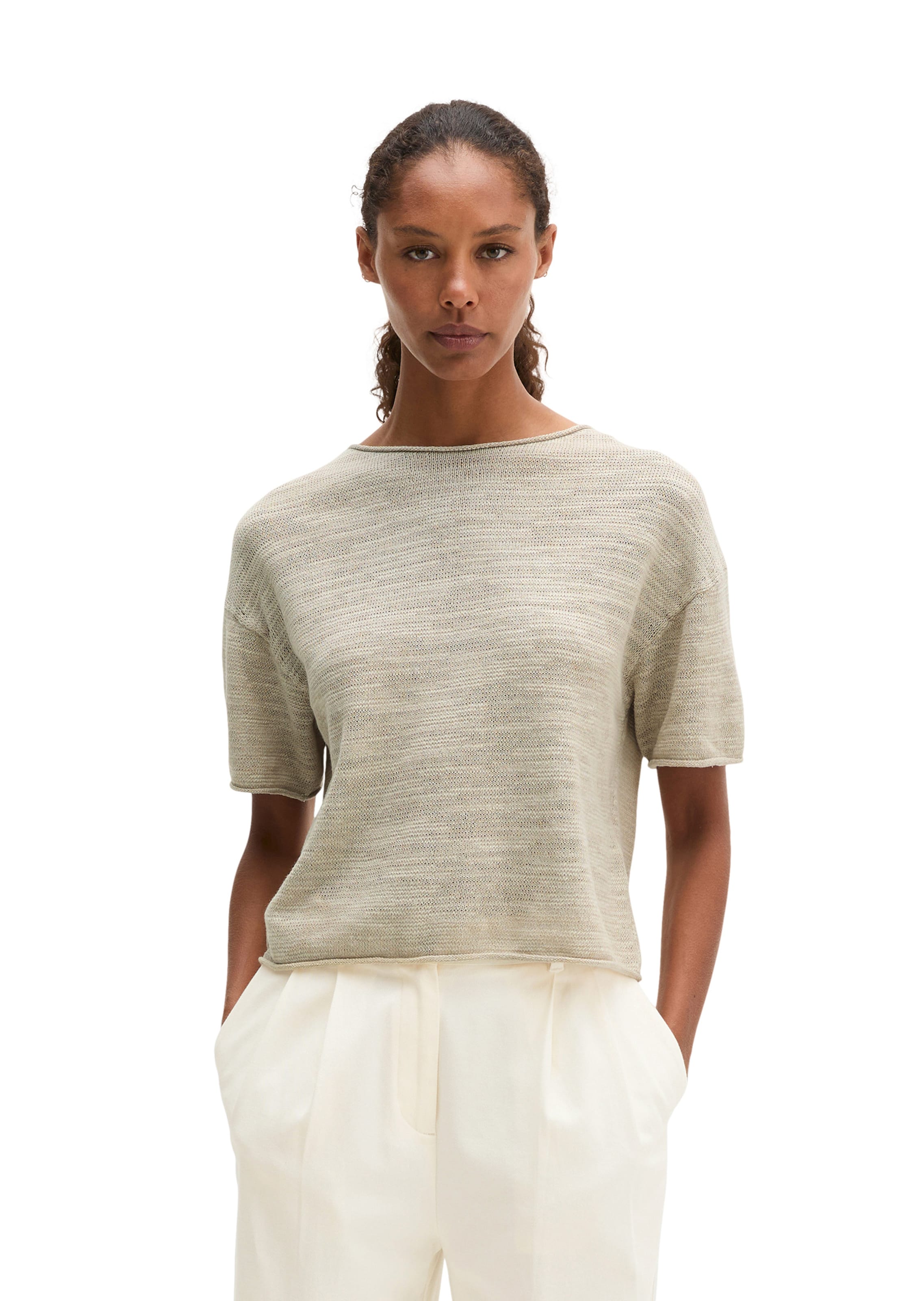 Marc O'Polo Pullover in Beige: Vorderseite