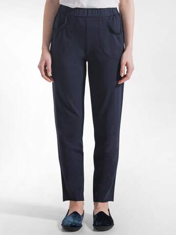 DEHA Tapered Sportbroek in Blauw: voorkant