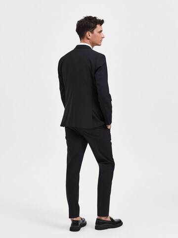 SELECTED HOMME Slim Fit Сако 'Elon' в черно