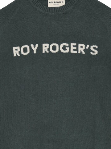 Roy Rogers Pullover 'LOGO RR' in Grün