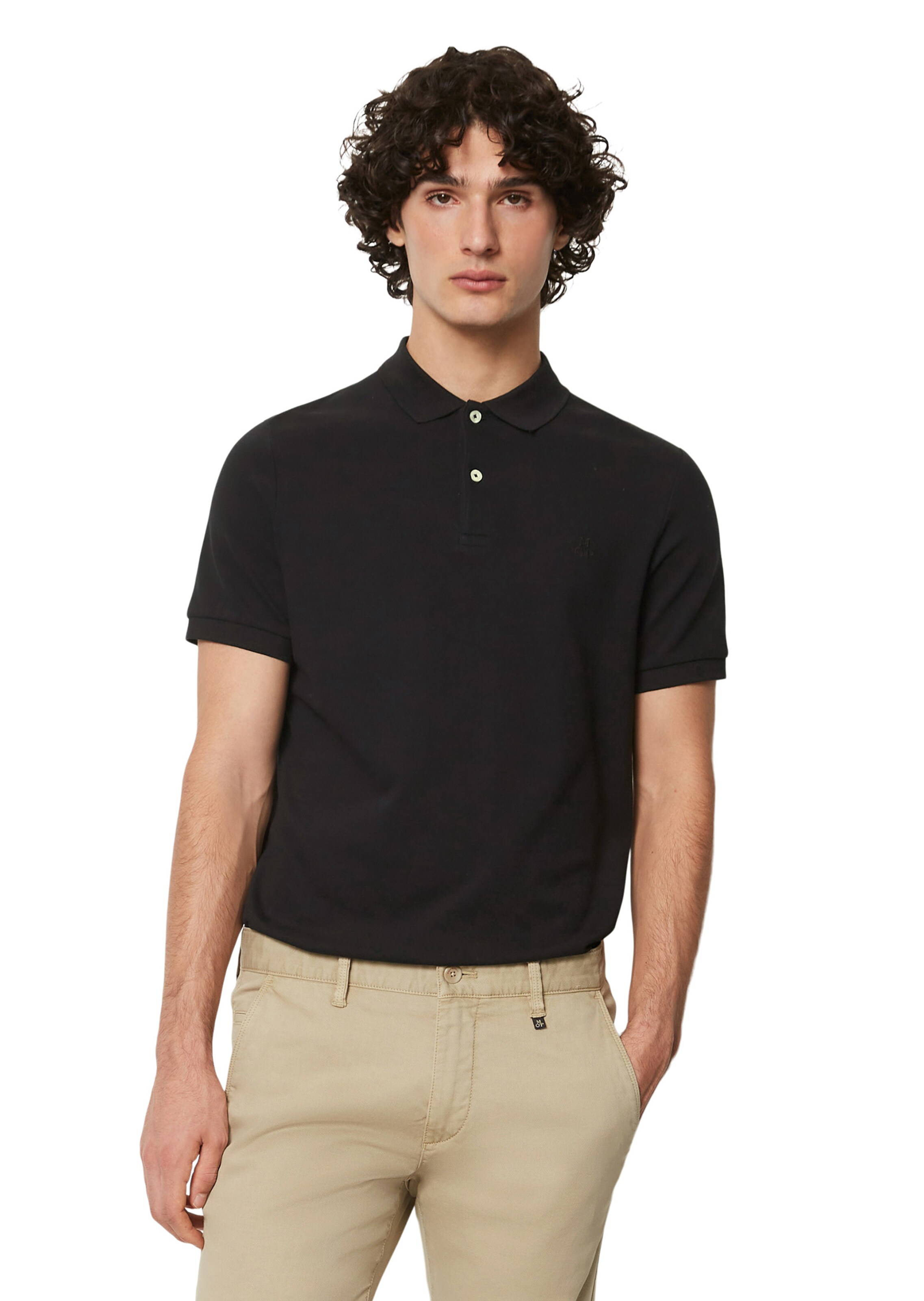 Marc O'Polo Shirt in Black: front