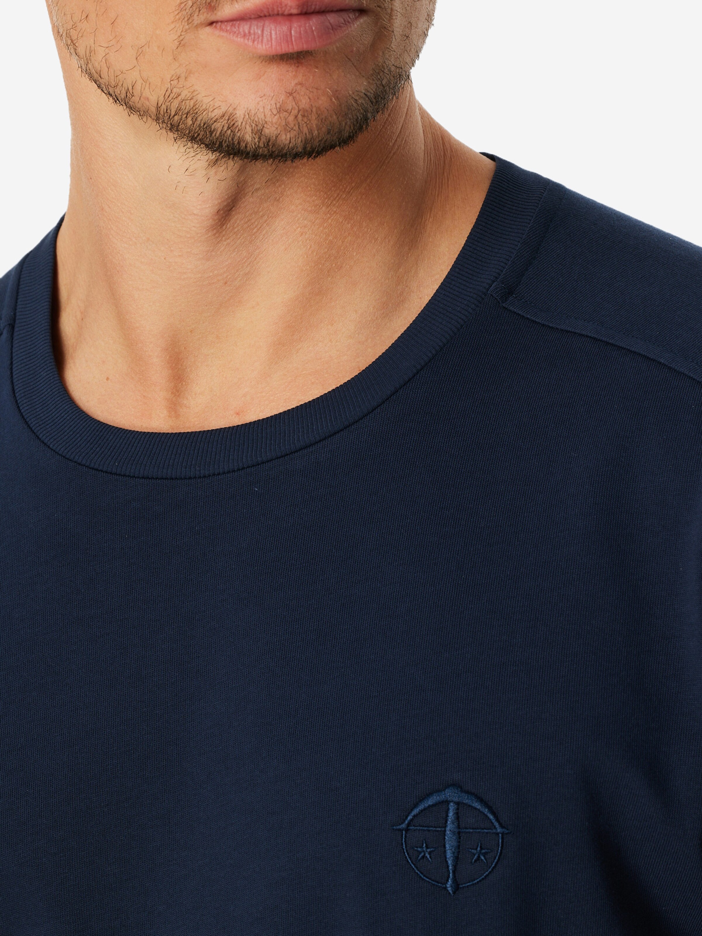 T-Shirt ' SCHIESSER 150 YEARS ' SCHIESSER en bleu