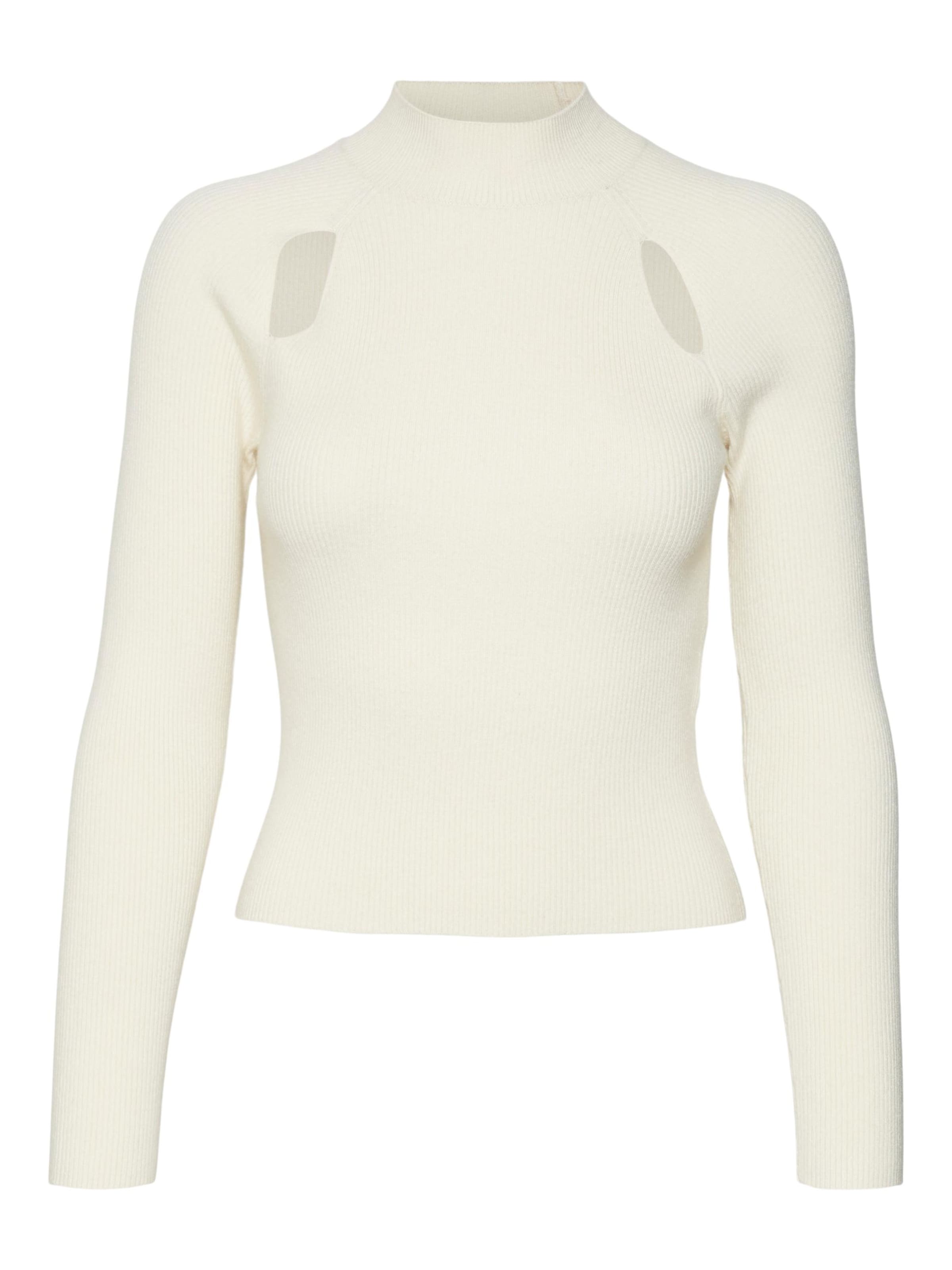 VERO MODA Sveter 'Karis' - Béžová: predná strana