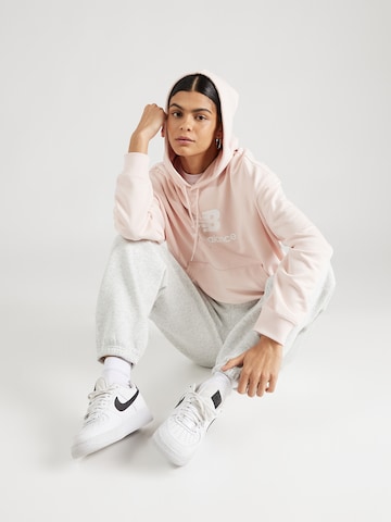 new balance Sweatshirt 'Essentials' in Pink