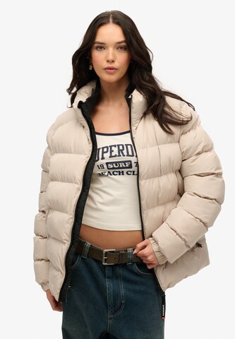 Superdry Winterjas in Beige