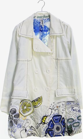 Desigual Jacket & Coat in L in White: front