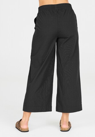 Cruz Wide leg Trousers 'Kenora' in Black
