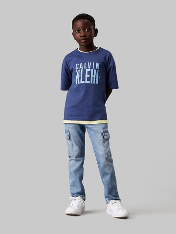 Calvin Klein Jeans Loosefit Jeans in Blau