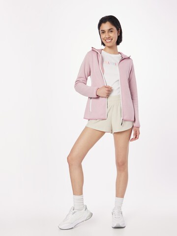 CMP Athletic Fleece Jacket in Pink