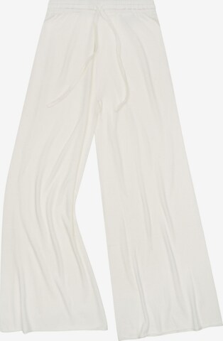 Loosefit Pantalon 'Bambou & Coton' LDB en blanc : devant