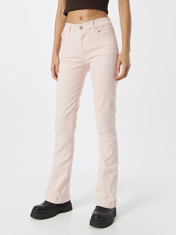 LTB - Bootcut Calças de ganga 'Fallon' em rosa: frente