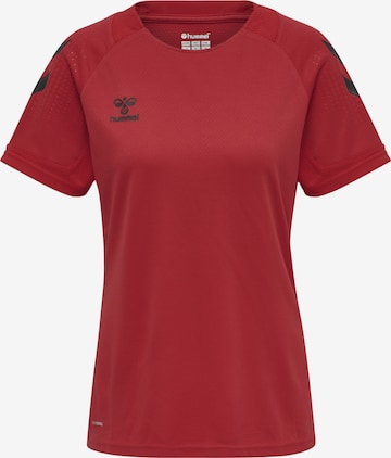 Hummel Funktionsshirt 'Lead' in Rot: Vorderseite