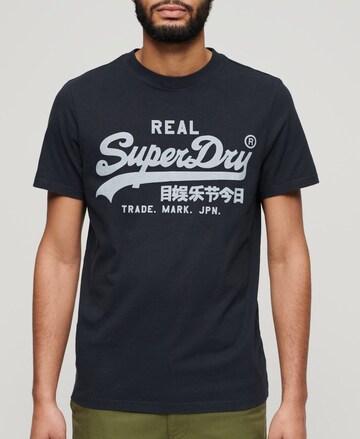 Superdry T-Shirt in Blau