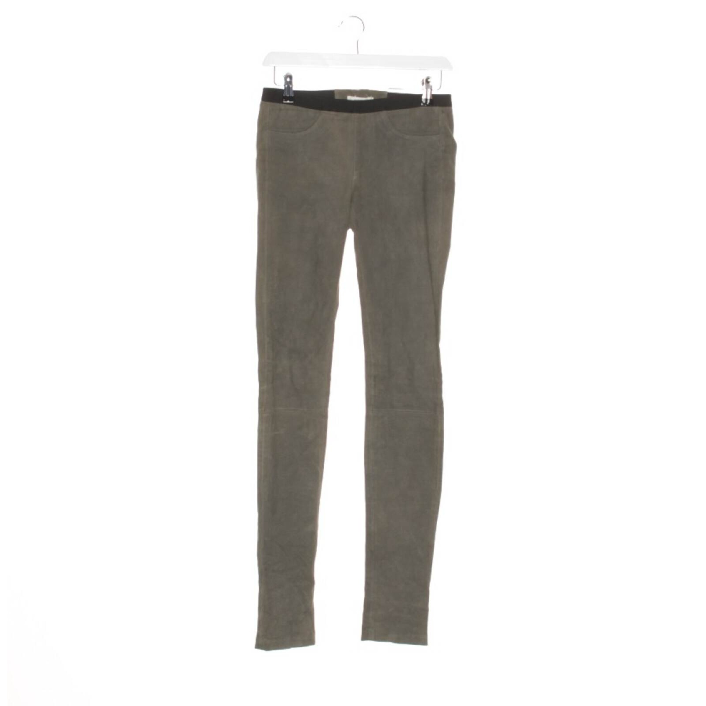 HELMUT LANG Pants in XXS in Green: front