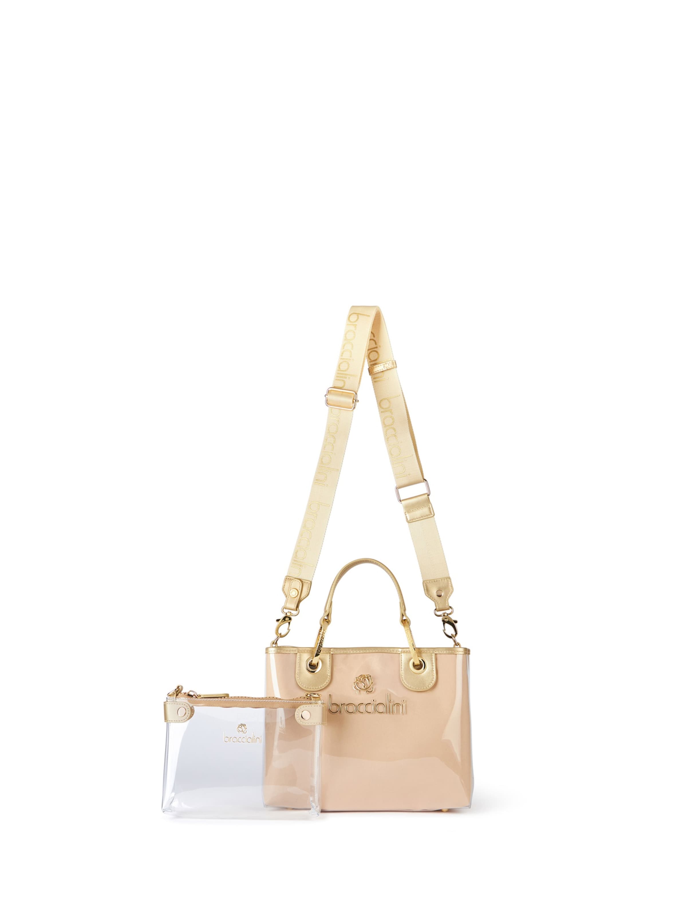 Braccialini Handtasche 'Veridia Prime' in Gold: Vorderseite