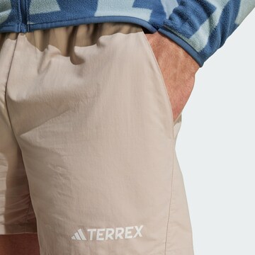 Regular Pantalon de sport 'Multi' ADIDAS TERREX en beige