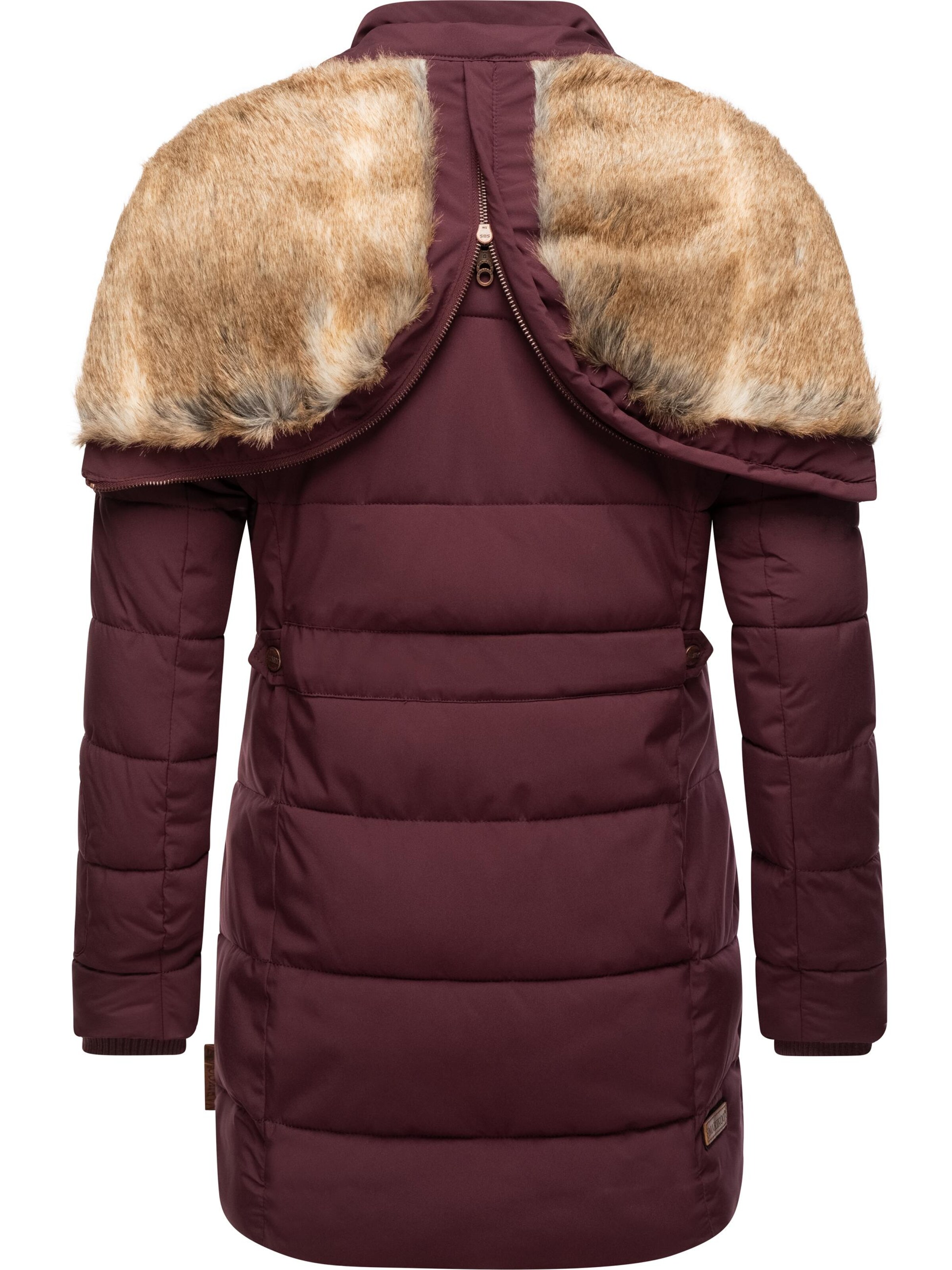 MARIKOO Winter coat in Red